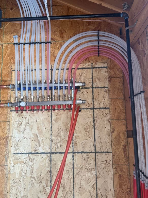 Supply line installation