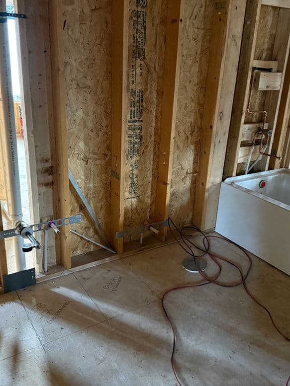 Water heater install