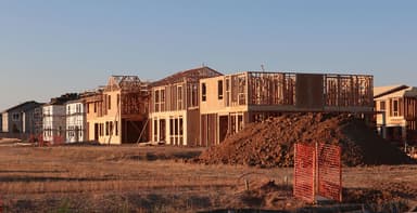New development plumbing installation